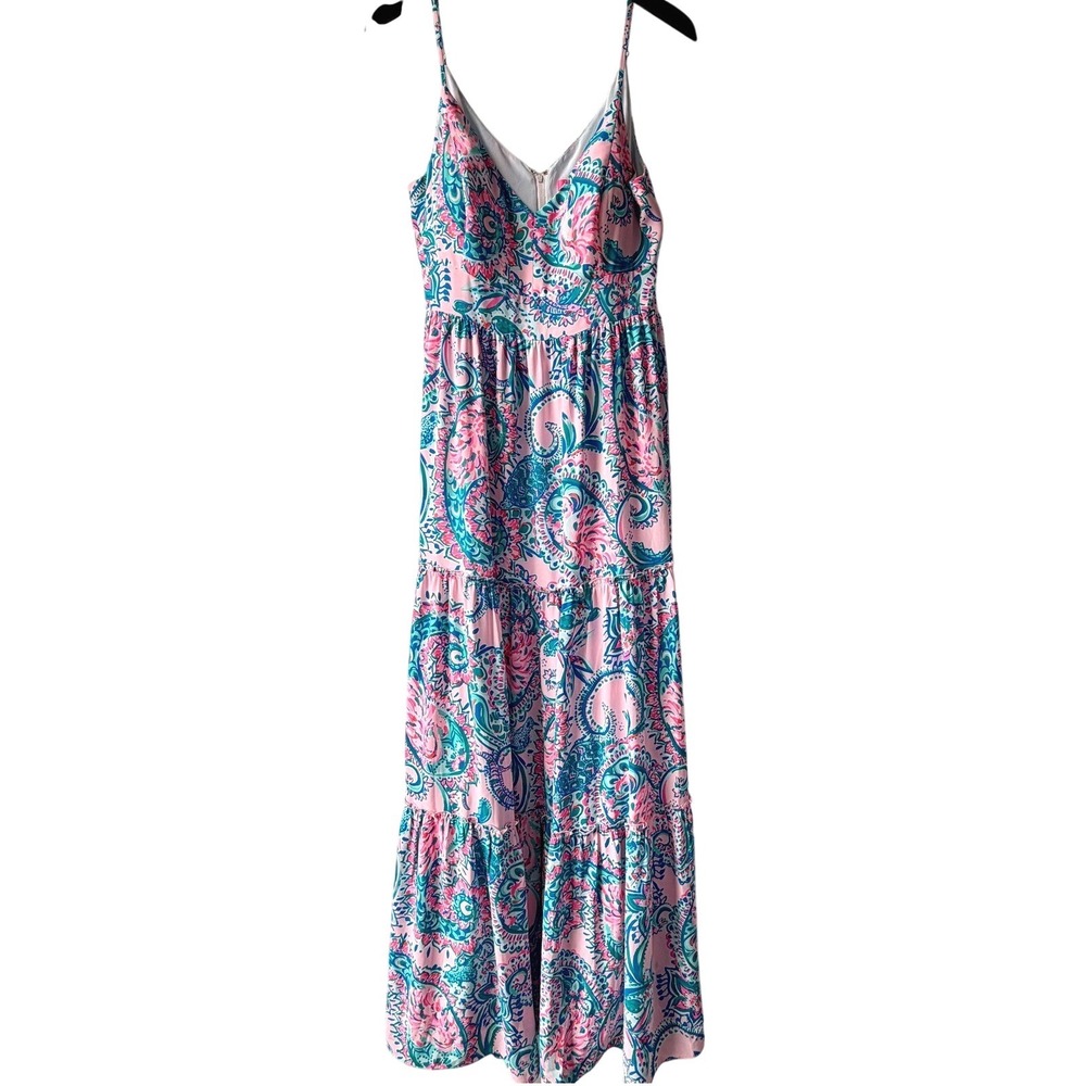 Lilly Pulitzer | Dresses | Lilly Pulitzer Paisley Tiered Maxi Dress Preppy Womens 2 Pink Beach Coastal | Poshmark Lilly Pulitzer | Dresses | Lilly Pulitzer Paisley Tiered Maxi Dress Preppy Womens 2 Pink Beach Coastal | Poshmark